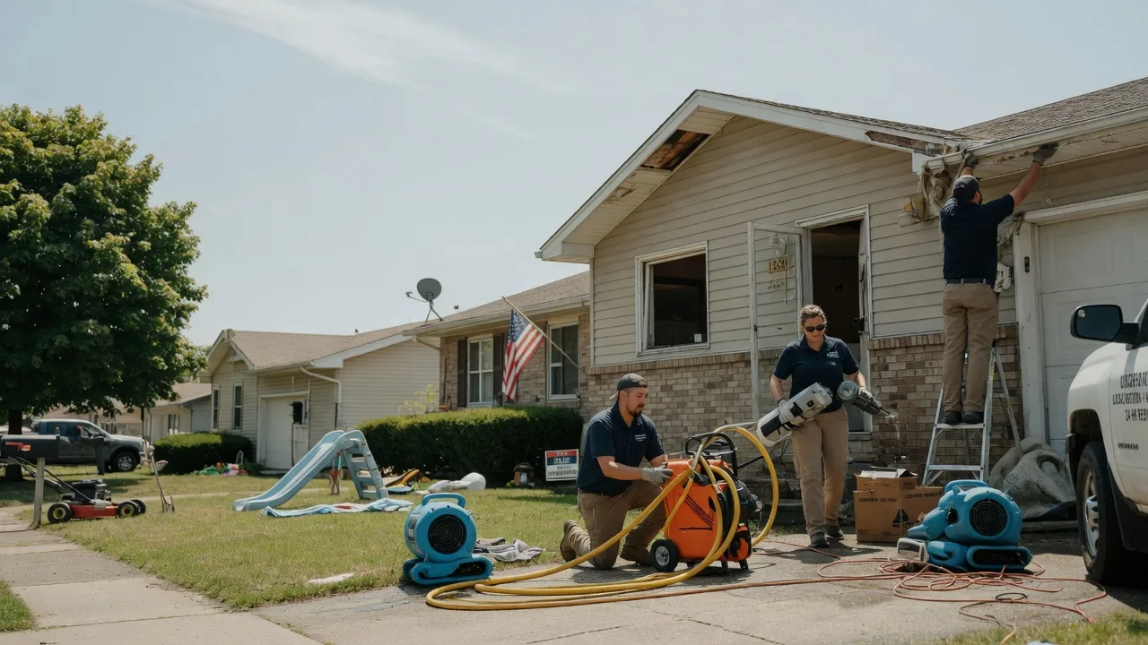 Water Damage Restoration in Slidell, TX near me